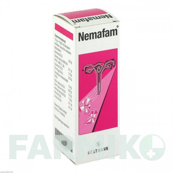 НЕМАФАМ (NEMAFAM) капли 100 мл - Гомеопатия NESTMANN PHARMA