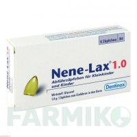 НЕНЕ ЛАКС (NENE LAX) 1,0 супозиторії 6 шт - Гліцерин DENTINOX GESELLSCHAFT