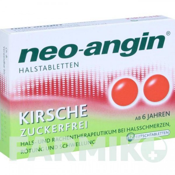 НЕО АНГИН (NEO ANGIN) таблетки 12 шт - Антисептик, Другое MCM KLOSTERFRAU