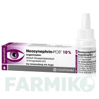 НЕОСИНЕФРИН (NEOSYNEPHRIN) 10% краплі 10x10 мл - Фенілефрин URSAPHARM