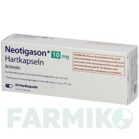 НЕОТИГАЗОН (NEOTIGASON) 10 капсулы 50 шт - Ацитретин KOHLPHARMA