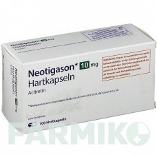 НЕОТИГАЗОН (NEOTIGASON) 10 капсули 100 шт - Ацитретин KOHLPHARMA