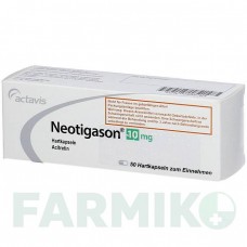 НЕОТИГАЗОН (NEOTIGASON) 10 мг капсулы 50 шт - Ацитретин ACA MULLER-ADAG PHARMA