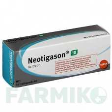 НЕОТИГАЗОН (NEOTIGASON) 10 капсули 50 шт - Ацитретин PUREN PHARMA