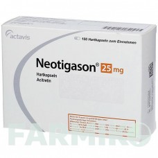 НЕОТИГАЗОН (NEOTIGASON) 25 капсулы 100 шт - Ацитретин ACA MULLER-ADAG PHARMA