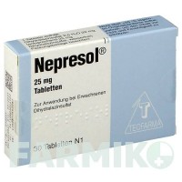 НЕПРЕСОЛ (NEPRESOL) таблетки 30 шт - Дигідралазин TEOFARMA