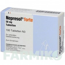 НЕПРЕСОЛ (NEPRESOL) таблетки 100 шт - Дигидралазин TEOFARMA