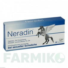 НЕРАДИН (NERADIN) таблетки 20 шт - Гомеопатия PHARMASGP