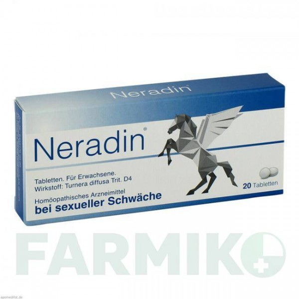 НЕРАДИН (NERADIN) таблетки 20 шт - Гомеопатия PHARMASGP