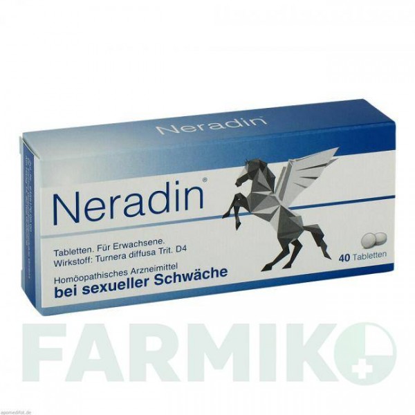 НЕРАДИН (NERADIN) таблетки 40 шт - Гомеопатія PHARMASGP