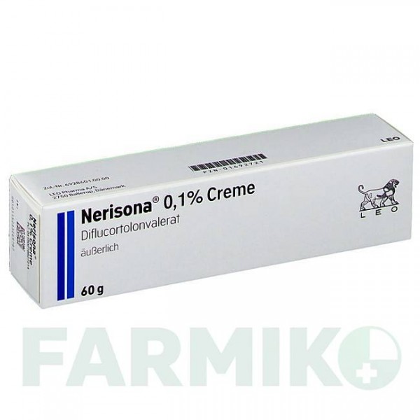 НЕРИСОНА (NERISONA) 0,1% крем 60 г - Дифлукортолон LEO PHARMA