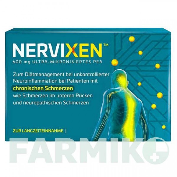 НЕРВИКСЕН (NERVIXEN) таблетки 60 шт - Активные вещества OMEGA PHARMA