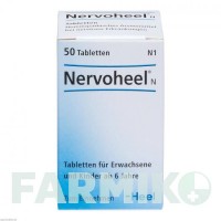 НЕРВОХЕЛЬ (NERVOHEEL) таблетки 50 шт - Гомеопатия BIOLOGISCHE HEILMITTEL HEEL