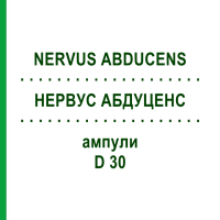 НЕРВУС АБДУЦЕНС (NERVUS ABDUCENS) D 30 ампулы 10x1 мл - Гомеопатия WALA HEILMITTEL