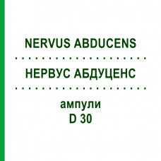 НЕРВУС АБДУЦЕНС (NERVUS ABDUCENS) D 30 ампулы 10x1 мл - Гомеопатия WALA HEILMITTEL