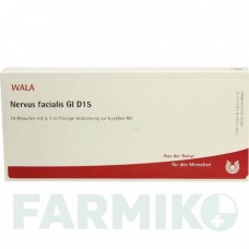НЕРВУС ФАЦИАЛИС (NERVUS FACIALIS) D 15 ампулы 10x1 мл - Гомеопатия WALA HEILMITTEL