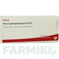 НЕРВУС ГЛОССОФАРИНГЕУС (NERVUS GLOSSOPHARYNGEUS) D 15 ампули 10x1 мл - Гомеопатія WALA HEILMITTEL