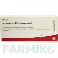 НЕРВУС ОПТИКУС (NERVUS OPTICUS) ампулы 10x1 мл - Гомеопатия WALA HEILMITTEL