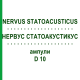НЕРВУС СТАТОАКУСТИКУС (NERVUS STATOACUSTICUS) D 10 ампулы 10x1 мл - Гомеопатия WALA HEILMITTEL