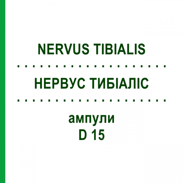 НЕРВУС ТИБИАЛИС (NERVUS TIBIALIS) D 15 ампулы 10x1 мл - Гомеопатия WALA HEILMITTEL