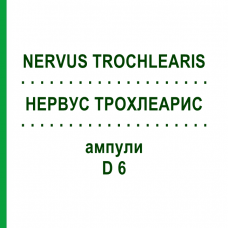 НЕРВУС ТРОХЛЕАРИС (NERVUS TROCHLEARIS) D 6 ампулы 10x1 мл - Гомеопатия WALA HEILMITTEL