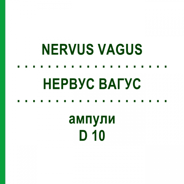 НЕРВУС ВАГУС (NERVUS VAGUS) D 10 ампулы 10x1 мл - Гомеопатия WALA HEILMITTEL