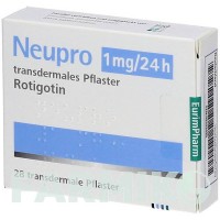 НЬЮПРО (NEUPRO) 1 мг/24 ч пластырь 28 шт - Ротиготин EURIMPHARM