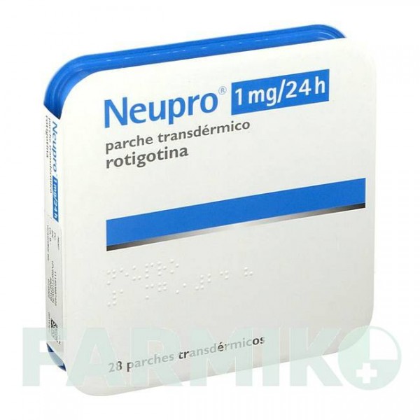 НЬЮПРО (NEUPRO) 1 мг/24 ч пластырь 28 шт - Ротиготин KOHLPHARMA