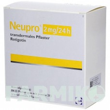 НЬЮПРО (NEUPRO) 2 мг/24 ч пластырь 84 шт - Ротиготин CC PHARMA