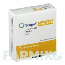 НЬЮПРО (NEUPRO) 2 мг/24 ч пластырь 28 шт - Ротиготин EMRA-MED