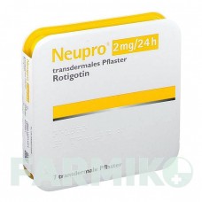 НЬЮПРО (NEUPRO) 2 мг/24 ч пластырь 7 шт - Ротиготин UCB PHARMA