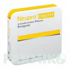НЬЮПРО (NEUPRO) 2 мг/24 ч пластырь 28 шт - Ротиготин UCB PHARMA