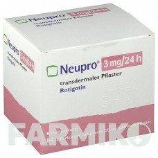 НЬЮПРО (NEUPRO) 3 мг/24 ч пластырь 28 шт - Ротиготин ABACUS MEDICINE