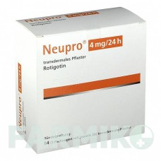 НЬЮПРО (NEUPRO) 4 мг/24 ч пластырь 84 шт - Ротиготин 1 0 1 CAREFARM