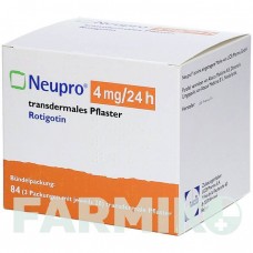 НЬЮПРО (NEUPRO) 4 мг/24 ч пластырь 84 шт - Ротиготин ABACUS MEDICINE
