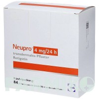 НЬЮПРО (NEUPRO) 4 мг/24 год пластир 84 шт - Ротиготин AXICORP PHARMA