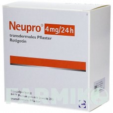 НЬЮПРО (NEUPRO) 4 мг/24 ч пластырь 84 шт - Ротиготин CC PHARMA
