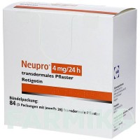 НЬЮПРО (NEUPRO) 4 мг/24 ч пластырь 84 шт - Ротиготин HAEMATO PHARM