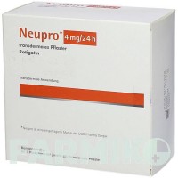НЬЮПРО (NEUPRO) 4 мг/24 ч пластырь 84 шт - Ротиготин KOHLPHARMA