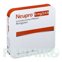 НЬЮПРО (NEUPRO) 4 мг/24 ч пластырь 7 шт - Ротиготин UCB PHARMA