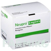 НЬЮПРО (NEUPRO) 6 мг/24 год пластир 84 шт - Ротиготин EMRA-MED