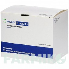 НЬЮПРО (NEUPRO) 8 мг/24 ч пластырь 7 шт - Ротиготин EMRA-MED