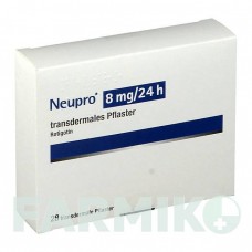 НЬЮПРО (NEUPRO) 8 мг/24 ч пластырь 28 шт - Ротиготин EMRA-MED