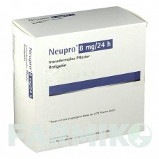 НЬЮПРО (NEUPRO) 8 мг/24 ч пластырь 84 шт - Ротиготин KOHLPHARMA