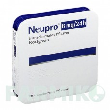 НЬЮПРО (NEUPRO) 8 мг/24 ч пластырь 28 шт - Ротиготин UCB PHARMA