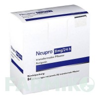 НЬЮПРО (NEUPRO) 8 мг/24 год пластир 84 шт - Ротиготин UCB PHARMA