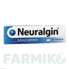 НЕЙРАЛГИН (NEURALGIN) таблетки 20 шт - Парацетамол, Другое DR.PFLEGER