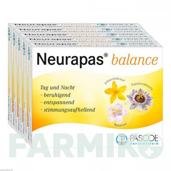 НЕЙРАПАС (NEURAPAS) таблетки 5x100 шт - Зверобой, Другое PASCOE