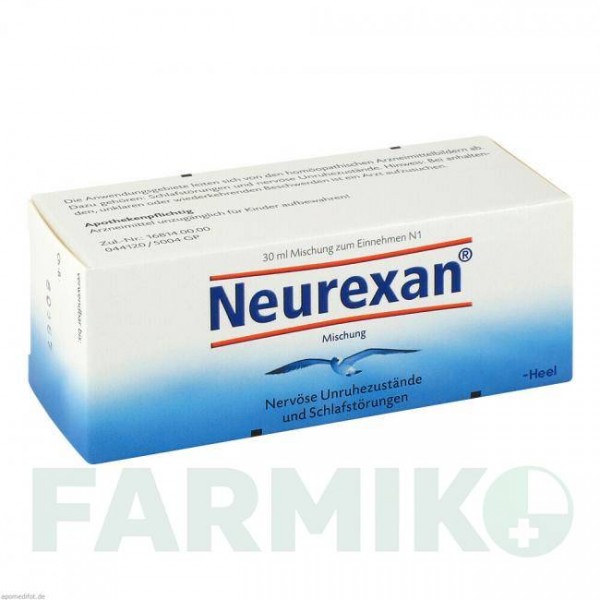 НЕЙРЕКСАН (NEUREXAN) капли 30 мл - Гомеопатия BIOLOGISCHE HEILMITTEL HEEL