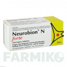 НЕЙРОБІОН (NEUROBION) таблетки 50 шт - Вітамін B1 (Тіамін), Інше WICK PHARMA